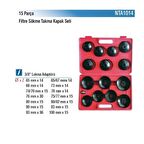 NT Tools 15 Parça Sac Kapak Tip Filtre Sökme Takma Seti NTA1014