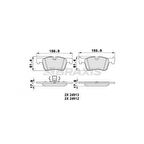 Bmw Fren Balatası On Bmw F20 F21 F30 F31 F32 F33 F36 - Braxıs Aa0245