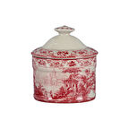 Lucky Art Florantine Kavanoz Küçük Kirmizi