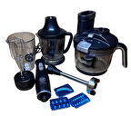 CVS Dn 1283 OmegaMax 1500W Çok Fonksiyonlu 10 Parça Mega Set - Çift Hazneli SİYAH