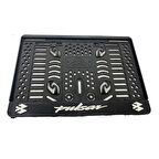 Pulsar Nikel Çıtçıt Plastik (15x24 Cm) Kırılmaz Plakalık