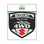 Suzukı 4wd Siperlik Damla Sticker