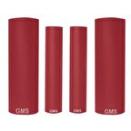 Sünger Elcek 4lü Set Kırmızı