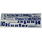 Bisiklet Yazı Takımı Hunter Mavi