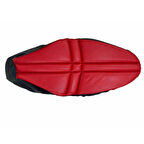 Honda Pcx 2014 - 2024 Uyumlu Konfor Hava Destekli Koltuk Kılıfı (Minder) Kırmızı