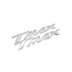 Yamaha Tmax Uyumlu Sele Altı Metal Yazı Seti Nikel