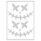 A4 Sticker 113 Tek Paket Çoklu Joker Beyaz