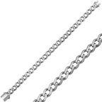 Gümüş Unisex Taşlı Gurmet Bileklik