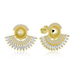 Gümüş Zirkon Taşlı Kadın Küpe