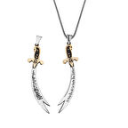 Gümüş Zülfikar Kılıcı Kolye