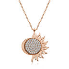 ​Gümüş Rose Mihrimah Sultan Kadın Kolye