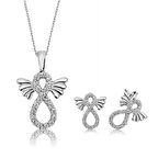 Gümüş Kanatlı Sonsuzluk Kadın Set