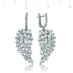 Gümüş Melek Kanadı Küpe