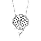 Gümüş Deniz Kızı Kadın Kolye