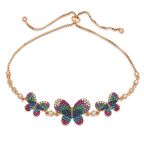 Gümüş Kelebekli Asansör Bileklik