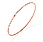 Ajda Rose Kaplama 925 Ayar Gümüş Bilezik