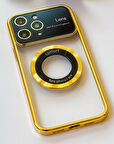 İphone 14 Pro Max Kılıf Kamera Korumalı Magsafe Colourl Gold