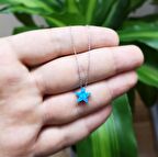 YILDIZ OPAL 925 AYAR GÜMÜŞ KOLYE