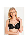 Düz Balenli Klasik Yarım Destekli Sütyen