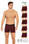 Özkan 11256 5'li Paket Erkek Premium Kumaş Modal Pamuklu Esnek Yumuşak Boxer Şort