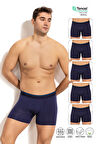 Özkan 11256 5'li Paket Erkek Premium Kumaş Modal Pamuklu Esnek Yumuşak Boxer Şort