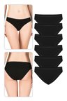 Özkan 23926 6'lı Paket Kadın Viskon Esnek Rahat Slip Külot