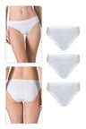 Özkan 23926 3'lü Paket Kadın Viskon Esnek Rahat Slip Külot