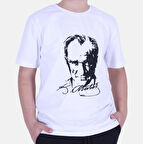 FancyKids Atatürk Erkek Çocuk Baskılı T-Shirt