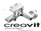 Creavit Faye Lüx FY2500 Gümüş Banyo Bataryası