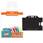 SARFF SİYAH KART KORUYUCU BLİSTER - 10ADET