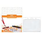 SARFF 7.5x9.5cm ŞEFFAF KART POŞETLERİ BLİSTER - 10ADET