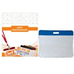 SARFF 7.5x9.5cm MAVİ KART POŞETLERİ BLİSTER - 10ADET