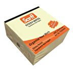 SARFF 75x75mm SARI KÜP NOT KAĞIDI 400YP