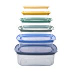 Galeri Kristal Klt Nest 6 lı Saklama Kabı Mavi