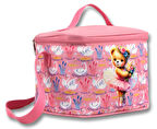 Ümit Çanta 5001 Isı Yalıtımlı Kız Çocuk (Balerin Ayıcık Baskılı, Pembe Renkli) Beslenme Çantası