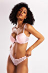Gcolors Açık Pembe Balconette Destekli Sütyen