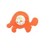 Sevimli Kaplumbağa Diş Kaşıyıcı ve Çıngırak - Turuncu - LC-30862