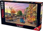 Anatolian 1000 Parçalık Puzzle - Paris'te Akşamüstü 1004