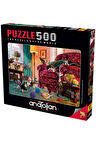 Anatolian 500 Parçalık Puzzle - Şımarık Kediler 3632
