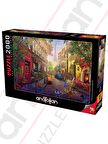 Anatolian 2000 Parçalık Puzzle - Paris Sokakları 3961