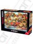 Anatolian 4000 Parçalık Puzzle - Keyif Limanı 5201