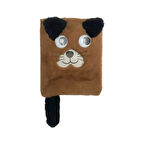 Dolphin PN-336 Peluş Hatıra Defteri Çizgili Orta Boy