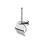 Newarc Banyo Aksesuarları Mınlınetuv.Kagıtlık Kapaklı Bekletmelı Krom 646153