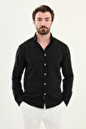 Mcr Gofreli Slim Fit Pamuk Erkek Gömlek 27080
