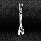 İngiliz Tamir Anahtarı Tasarımlı 925 Ayar Gümüş Kolye Ucu
