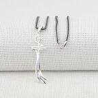 Hz Ali Zülfikar Kılıç Tasarımlı Kalın Zincirli 925 Ayar Gümüş Kolye