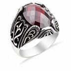 925 Ayar Gümüş Zirkon Taşlı Yüzük