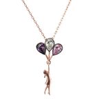 925 Ayar Gümüş Balonlu Mutluluk Kolyesi