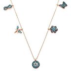 925 Ayar Gümüş Sonsuzluk Kartanesi Kelebek Motifli Kolye