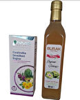 NVC Natural Karahindiba - Devedikeni - Enginar Sıvı Ekstrat 250 ml + Enginar Sirkesi 500 ml Karaciğer Detoxu Özel Premium Set (Özel ekstrat serisinden)